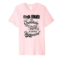 Load image into Gallery viewer, May Girls Are Sunshine Mixed Little Hurricane T-Shirt
