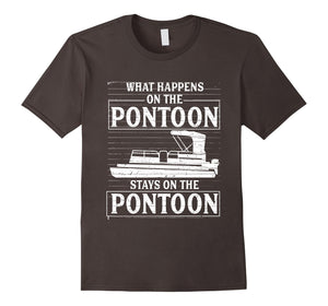Funny Pontoon Boat T-Shirt Boating Captain Gift Shirt