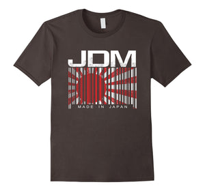 JDM Barcode Made in Japan Motorsport Mens Shirt T-shirt