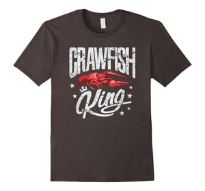 Crawfish King TShirt Cajun Boil Party Festival Gift Shirt