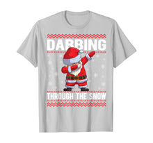 Load image into Gallery viewer, Dabbing through the Snow Boys Shirt Christmas Dabbing Santa T-Shirt

