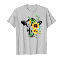 Load image into Gallery viewer, Cow Sunflower Shirt Cow Lover Shirt
