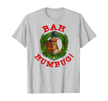 Load image into Gallery viewer, Ugly Christmas Party Scrooge Bah Humbug Christmas Wreath T-Shirt
