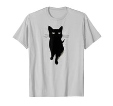 Load image into Gallery viewer, Cat Eye Shirt, Begging Black Cat Tshirt
