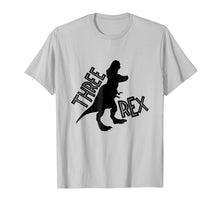 Load image into Gallery viewer, I'm 3, 3rd Birthday Three Rex Shirt
