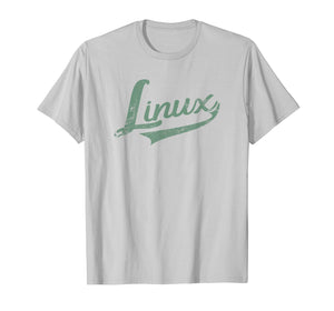 Linux IT Systems Engineer Nerd Geek Throwback T Shirt