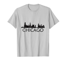 Load image into Gallery viewer, Chicago Skyline T-shirt Chi Town I Love Wind City Tee
