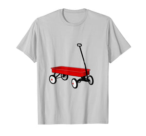 Classic Red Wagon Vintage Retro Children's Toy T-Shirt