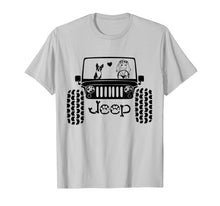 Load image into Gallery viewer, A girl her Boston Terrier her Jeep Dog Lover Jeep Girl Shirt
