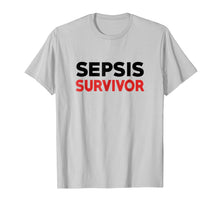 Load image into Gallery viewer, Sepsis Survivor Shirt Sepsis Awareness T-shirt
