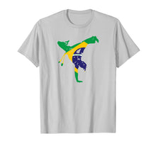 Load image into Gallery viewer, Flag of Brazil Capoeira T-Shirt

