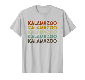 Kalamazoo, Michigan - Retro Vintage Shirt