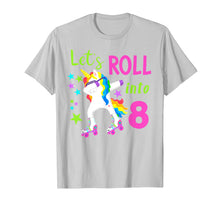 Load image into Gallery viewer, Unicorn Roller Skate Birthday Shirt Dabbing Outfit
