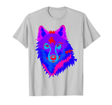 Load image into Gallery viewer, EDM Electronic Dance Music Techno Trippy Wolf Rave Shirt
