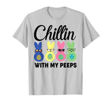 Load image into Gallery viewer, Chillin With My Peeps T-shirt Easter Bunny Candy Gift Kids
