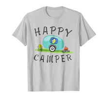 Load image into Gallery viewer, Camping T-shirt - Happy Camping Trailer Camper Tee
