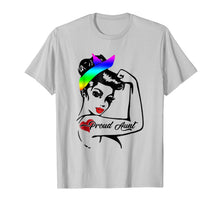 Load image into Gallery viewer, LGBT Gay Aunt Pride T Shirt Proud Aunt
