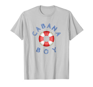 Funny Cabana Boy T-shirt Beach Pool Vacation Tee Shirt