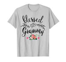 Load image into Gallery viewer, Blessed Grammy Shirt Grandma with floral Mother&#39;s Day T-Shirt
