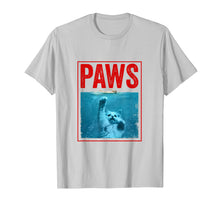 Load image into Gallery viewer, PAWS Funny Cat Kitten T-Shirt For Shark And Cat Lovers
