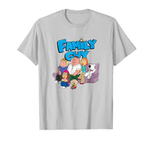 Load image into Gallery viewer, Family Guy Group with Logo No Distress T-shirt
