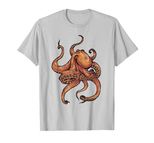 Octopus T Shirt Tshirt for men women boys girls kids