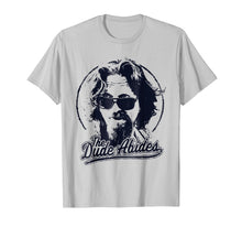 Load image into Gallery viewer, The Big Lebowski The Dude Abides Classic Circle Logo T-Shirt

