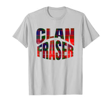 Load image into Gallery viewer, Fraser Clan Kilt Tartan T-Shirt Namesake Scotland gift Tee

