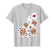 Load image into Gallery viewer, Poker Playing Card T-Shirt Ace King Queen Jack
