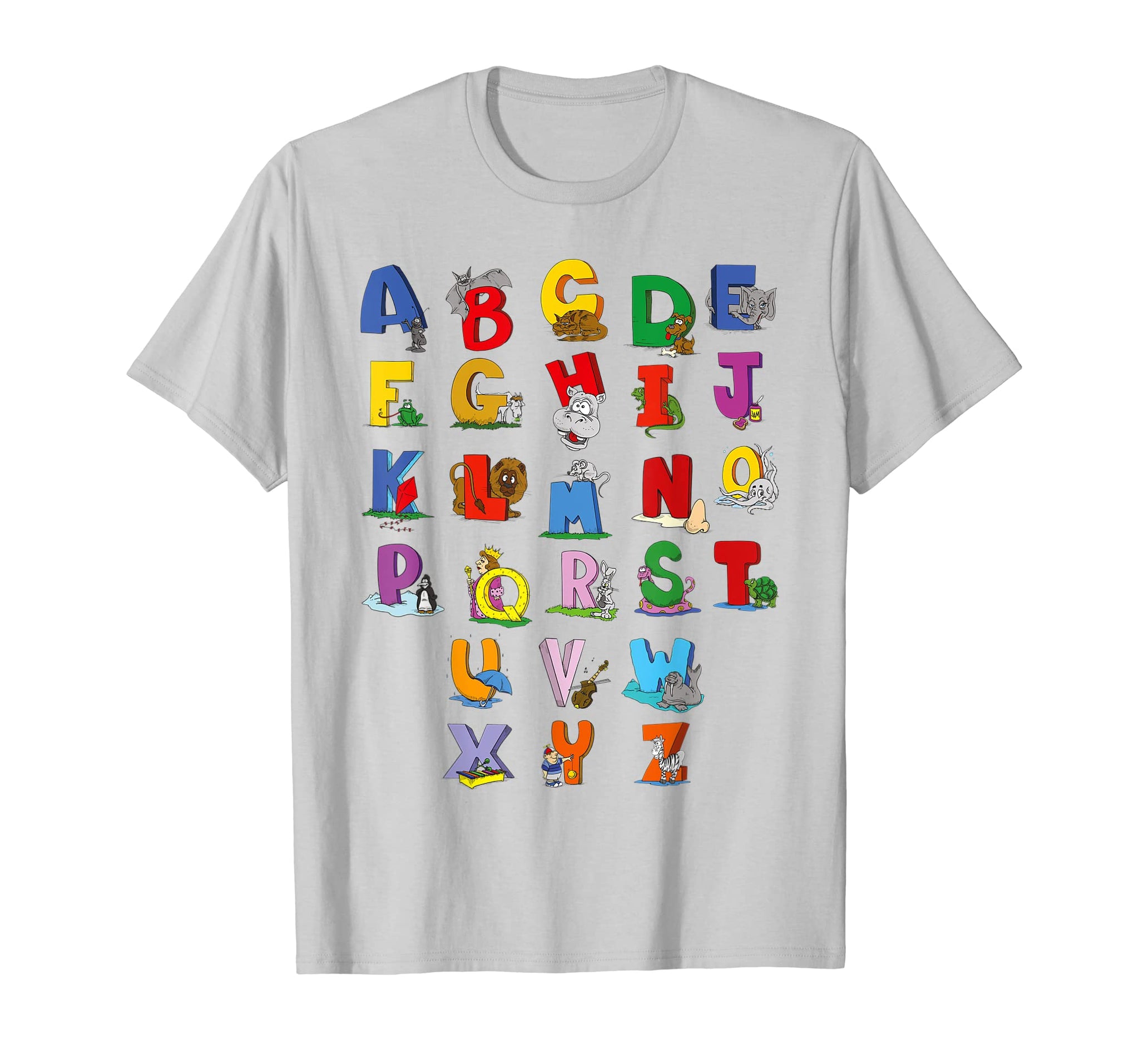 Load image into Gallery viewer, Alphabet T-Shirt Funny Cute Kindergarten Rocks For Kids
