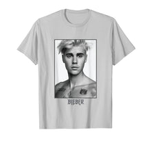Load image into Gallery viewer, Mens Justin Bieber Black/White Photo T-Shirt
