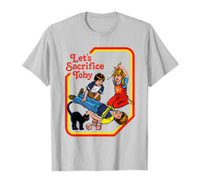 Load image into Gallery viewer, Funny-Let's-sacrifice-Toby-Funny T-Shirt Back Cat
