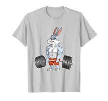 Load image into Gallery viewer, Easter Bunny Bodybuilding Gym Fitness Workout T Shirt Gift
