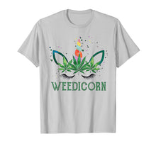 Load image into Gallery viewer, Weedicorn Tshirt - Funny Weed Unicorn Lover Tee Shirt
