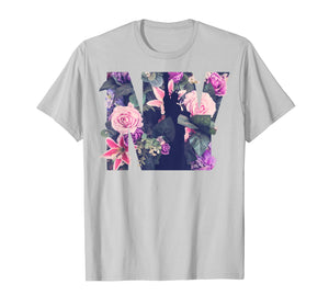 Floral New York City T-shirt, Urban NYC Floral T-shirt