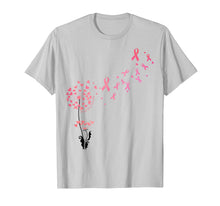 Load image into Gallery viewer, Flower Heart Dandelion Funny Breast Cancer Awareness T-Shirt
