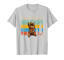 Load image into Gallery viewer, I Hate People - Bear Drinking Beer Tshirt Funny Gifts T-Shirt
