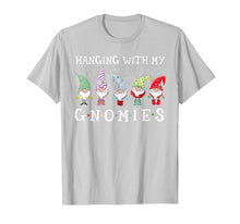 Load image into Gallery viewer, Santa Gardening Gnome Christmas Tee Hanging With My Gnomies T-Shirt
