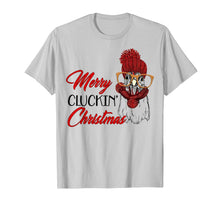 Load image into Gallery viewer, Merry Cluckin&#39; Christmas Funny Farm Chicken Christmas Gift T-Shirt

