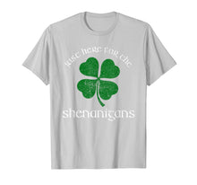 Load image into Gallery viewer, Just Here For The Shenanigans St Patrick&#39;s Day Funny T-Shirt-1567668
