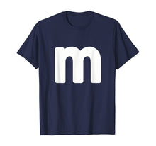 Load image into Gallery viewer, letter m shirt lower case alphabet Letter M different colors T-Shirt

