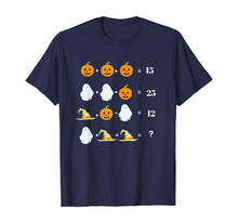 Load image into Gallery viewer, Halloween Math Equations Shirt for Math Teachers T-Shirt
