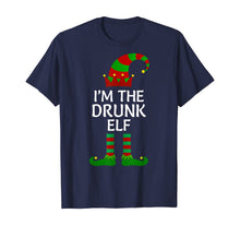 Load image into Gallery viewer, I'm The Drunk Elf Matching Group Family Costume Christmas T-Shirt
