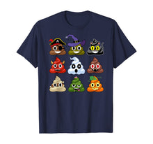 Load image into Gallery viewer, Halloween Poop Emojis Funny T-Shirt
