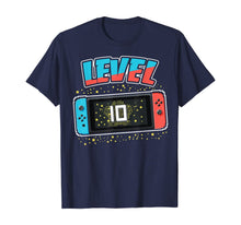 Load image into Gallery viewer, Level 10 Birthday Shirt Boy 10 Years Old Video Games Gift T-Shirt
