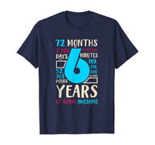 Load image into Gallery viewer, 6th Birthday Gift Son Daughter Age Six 6 Year Old Boys Girls T-Shirt
