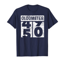Load image into Gallery viewer, Oldometer Odometer Funny 50th Birthday Gift 50 yrs Old Joke T-Shirt
