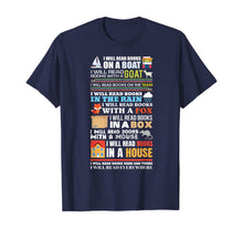 Load image into Gallery viewer, I Will Read Books On a Boat Reading T-Shirt Gift for Readers-179715
