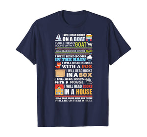 I Will Read Books On a Boat Reading T-Shirt Gift for Readers-179715