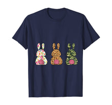Load image into Gallery viewer, Floral Leopard Camouflage Easter Bunny Flower Rabbit Gift T-Shirt-329059
